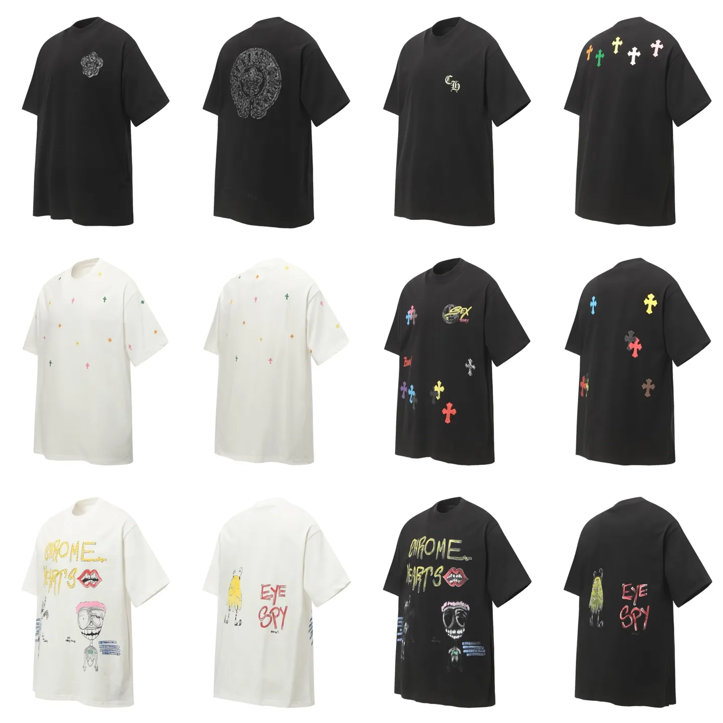 Crow heart cross collection